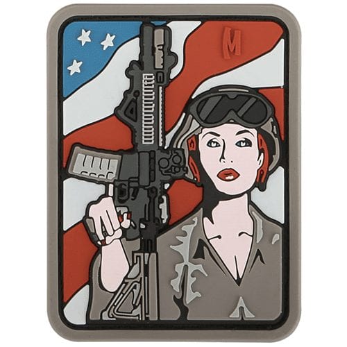 Maxpedition Soldier Girl Patch - Clothing & Accessories